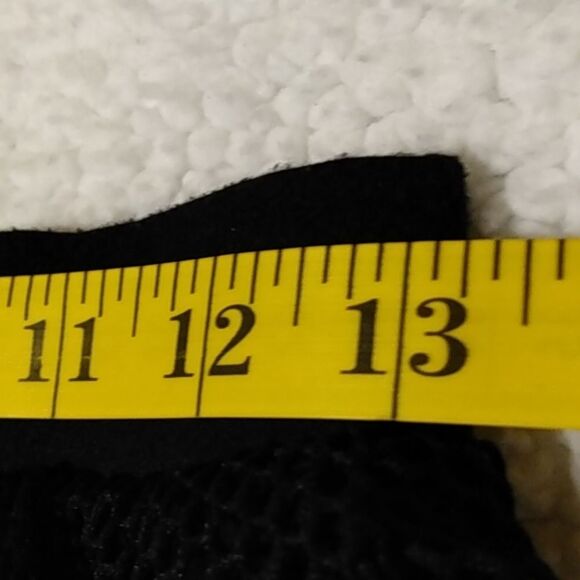 NWOT Hot Topics black fishnet mesh skirt - Picture 8 of 10